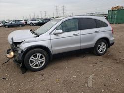 Salvage cars for sale at Elgin, IL auction: 2011 Honda CR-V EXL
