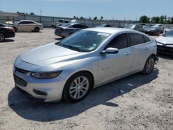 Salvage cars for sale at Houston, TX auction: 2018 Chevrolet Malibu LT