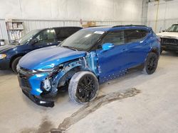 Salvage cars for sale from Copart Milwaukee, WI: 2021 Chevrolet Blazer RS
