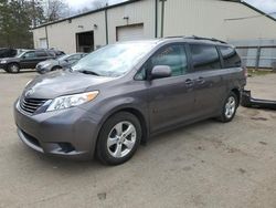 Toyota Sienna LE salvage cars for sale: 2013 Toyota Sienna LE