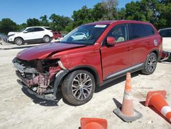 Salvage cars for sale from Copart Ocala, FL: 2016 Mitsubishi Outlander SE
