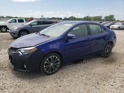 Salvage cars for sale at Kansas City, KS auction: 2015 Toyota Corolla L