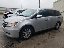 Salvage cars for sale at Dyer, IN auction: 2015 Honda Odyssey EX