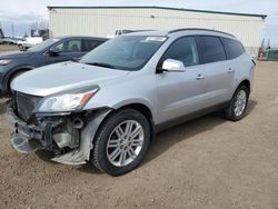 Salvage cars for sale at Rocky View County, AB auction: 2013 Chevrolet Traverse LT