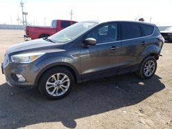 Salvage cars for sale at Greenwood, NE auction: 2017 Ford Escape SE