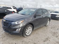 Salvage cars for sale from Copart Haslet, TX: 2018 Chevrolet Equinox LS