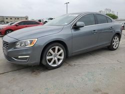 Salvage cars for sale at Wilmer, TX auction: 2016 Volvo S60 Premier