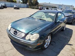 Salvage cars for sale at Martinez, CA auction: 2005 Mercedes-Benz CLK 320C