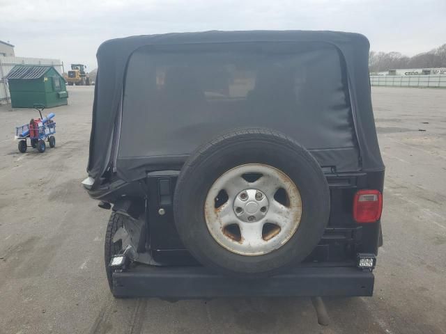 2006 Jeep Wrangler / TJ SE