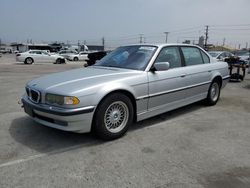 BMW 740 IL salvage cars for sale: 2001 BMW 740 IL