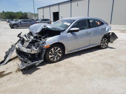 Honda salvage cars for sale: 2019 Honda Civic LX