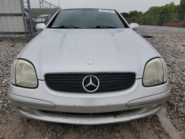 2001 Mercedes-Benz SLK 230 Kompressor