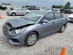 Salvage cars for sale at Houston, TX auction: 2019 Hyundai Accent SE