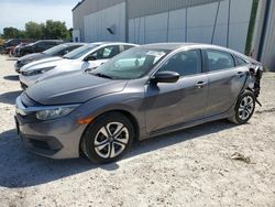 Salvage cars for sale from Copart Apopka, FL: 2016 Honda Civic LX
