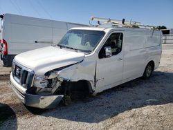 Nissan salvage cars for sale: 2012 Nissan NV 2500