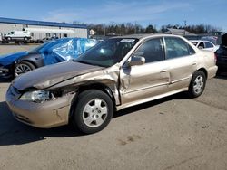 Salvage cars for sale at Pennsburg, PA auction: 2002 Honda Accord EX