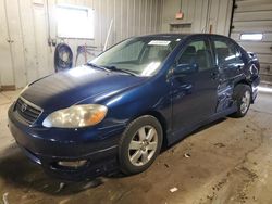 Salvage cars for sale from Copart Franklin, WI: 2008 Toyota Corolla CE