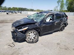 Salvage cars for sale at Dunn, NC auction: 2017 Jeep Cherokee Latitude