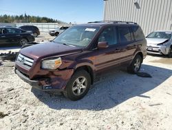 Salvage cars for sale at Franklin, WI auction: 2008 Honda Pilot EXL