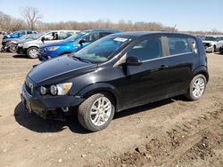 Chevrolet Sonic LT salvage cars for sale: 2016 Chevrolet Sonic LT