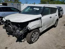 Salvage cars for sale at Bridgeton, MO auction: 2023 KIA Soul LX