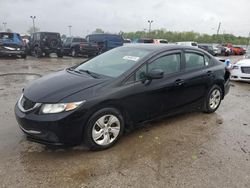 Honda salvage cars for sale: 2013 Honda Civic LX