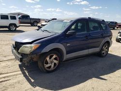 Salvage cars for sale at Amarillo, TX auction: 2003 Pontiac Vibe