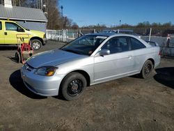 Honda salvage cars for sale: 2002 Honda Civic EX