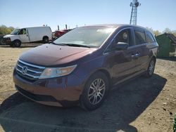 Salvage cars for sale at Windsor, NJ auction: 2011 Honda Odyssey EX