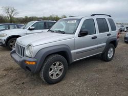 Salvage cars for sale from Copart Des Moines, IA: 2002 Jeep Liberty Sport