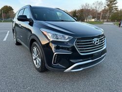 Hyundai salvage cars for sale: 2017 Hyundai Santa FE SE