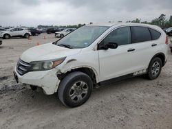 Salvage cars for sale from Copart Houston, TX: 2014 Honda CR-V LX