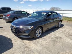 Salvage cars for sale from Copart Mcfarland, WI: 2019 Honda Accord LX