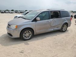 Salvage cars for sale from Copart San Antonio, TX: 2013 Dodge Grand Caravan SXT