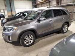 Salvage cars for sale at Eldridge, IA auction: 2014 KIA Sorento LX