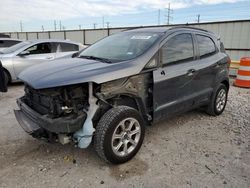 Salvage cars for sale at Haslet, TX auction: 2018 Ford Ecosport SE