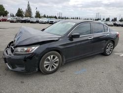 Salvage cars for sale at Rancho Cucamonga, CA auction: 2015 Honda Accord LX