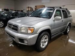 Nissan salvage cars for sale: 2002 Nissan Pathfinder LE