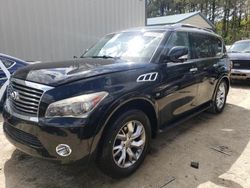Salvage cars for sale at Seaford, DE auction: 2014 Infiniti QX80