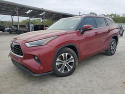 Salvage cars for sale from Copart Cartersville, GA: 2022 Toyota Highlander XLE