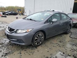 Salvage cars for sale from Copart Windsor, NJ: 2013 Honda Civic EX