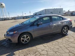 Salvage cars for sale from Copart Chicago Heights, IL: 2015 Honda Civic SE