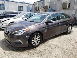 Hyundai Sonata SE salvage cars for sale: 2015 Hyundai Sonata SE