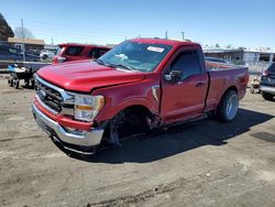 Salvage cars for sale at Denver, CO auction: 2021 Ford F150