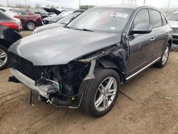 Salvage cars for sale at Elgin, IL auction: 2016 Audi Q5 Premium Plus