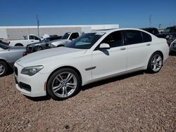 Salvage cars for sale from Copart Phoenix, AZ: 2012 BMW 740 I