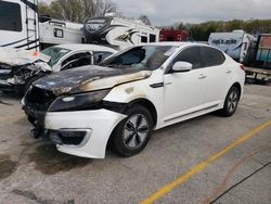 Salvage cars for sale at Rogersville, MO auction: 2013 KIA Optima Hybrid