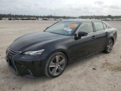 Salvage cars for sale at Houston, TX auction: 2016 Lexus GS 350 Base