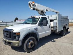 Salvage trucks for sale at Fresno, CA auction: 2008 Ford F450 Super Duty