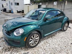 Salvage cars for sale at Opa Locka, FL auction: 2017 Volkswagen Beetle 1.8T